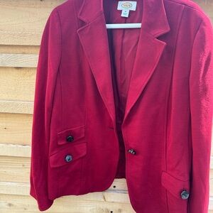 Talbots Classic Red Blazer